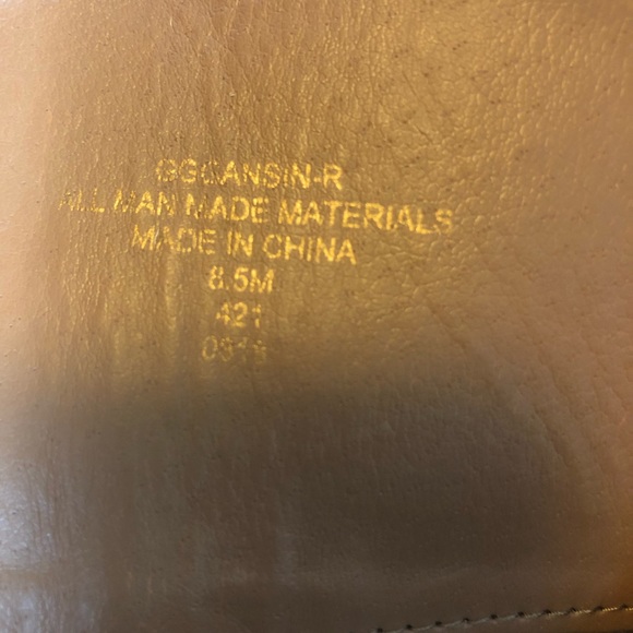 Guess Gasin Hiker Boots Side Zipper Size 8 1/2” Faux Leather. - Picture 11 of 13